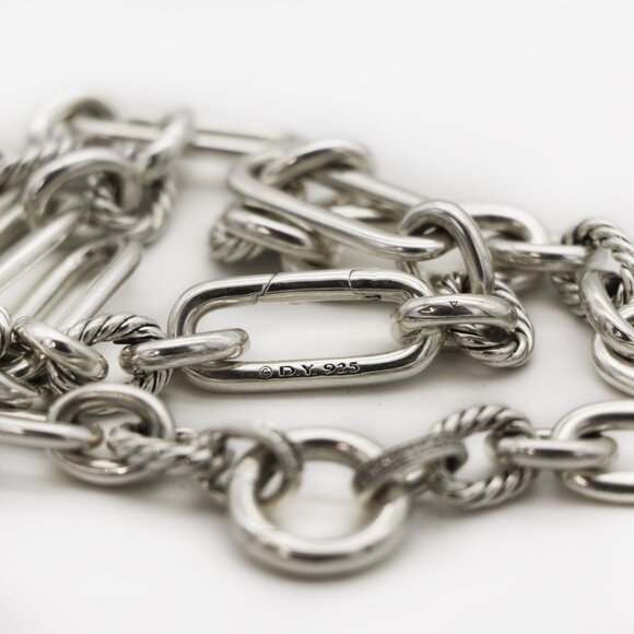 David Yurman 925 Silver David Yurman Lexington Chain Necklace - Picture 4 of 4